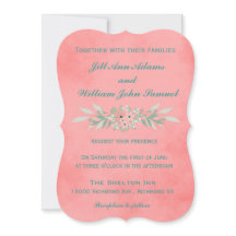 Hermoso Boda floral Rústico Rosa y Verde