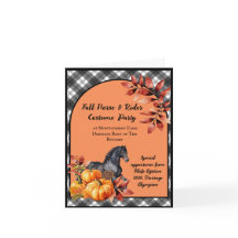 Hermoso caballo otoño