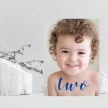 Hermoso CHICA Fiesta de cumpleaños foto azul