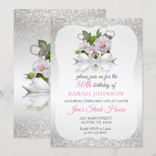 Invitación Hermoso cumpleaños de Swan