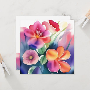 Invitación Hermoso, feliz, ligero, primavera, verano, lindo, 