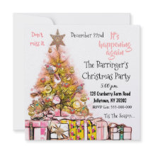 Hermosos Navidades Fiesta anual rosa