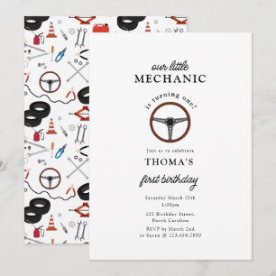 Invitación Herramientas mecánicas de automóviles Automotive B