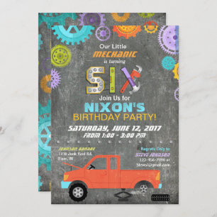 Invitación Herramientas para engranajes mecánicos de coches C
