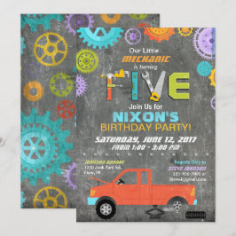 Invitación Herramientas para engranajes mecánicos de coches C