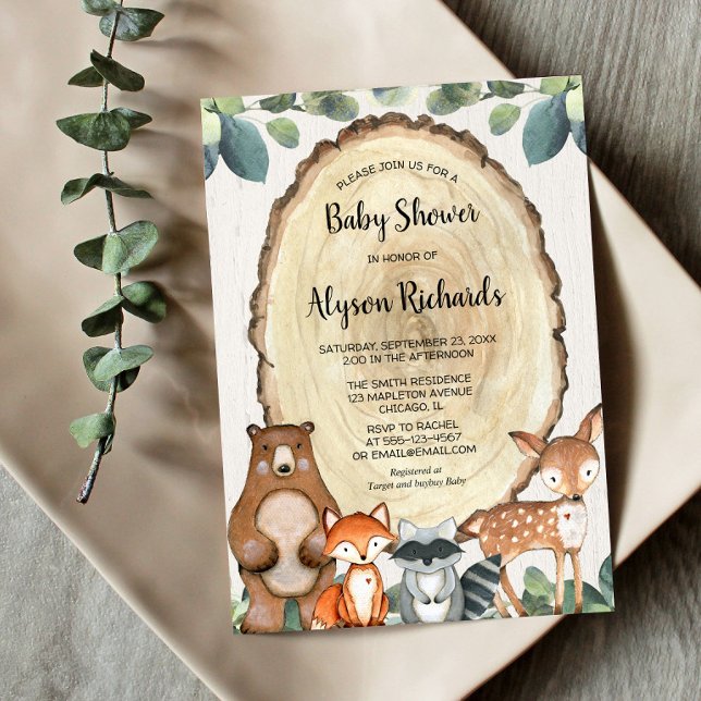 Invitación Hervidad suave de género vegetación neutra ducha d (Subido por el creador)