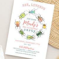 Hey Lovebug Girls Birday Party