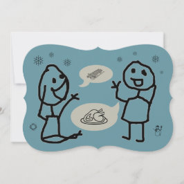 Invitación Hey Wanna Invitation Card de RoseWrites