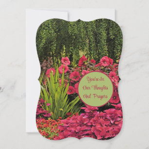 INVITACIÓN HIBISCO/ÁRBOL FLORAL/ROSA CON TENDRILLOS DE CASCAD