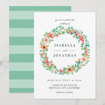 Hibiscus tropical | boda de color de agua con anch