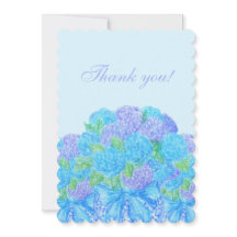 Hidrangeas dibujadas a mano en una bolsa