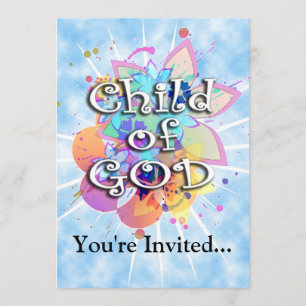 Invitación Hijo de Dios, Pastel