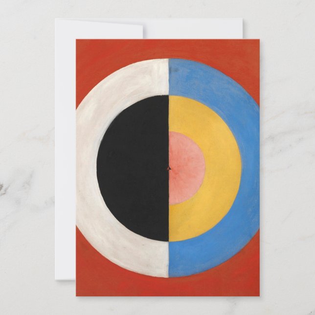 Invitación Hilma Af Klint Svanen (Anverso)