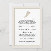 Hilton Head Island Map con corazón | BODA