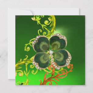INVITACIÓN HINCHAS VERDES, FIESTA DEL DÍA DE SHAMROCK JEWEL S