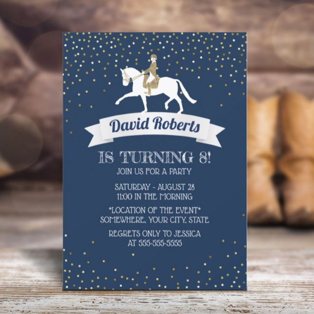 Invitación Hípica en la Marina Fiesta de Caballos y Cumpleaño (Subido por el creador)