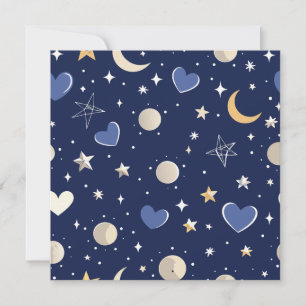 Invitación Historia de amor celeste