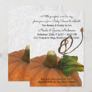 Invitación Historia de cuento de hadas de princesa naranja ad