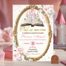 Historia de cuento de hadas rosa sonrosado Érase u