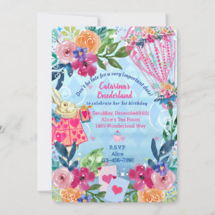 Invitación Historia del Conejo Blanco Historia Historia Histo