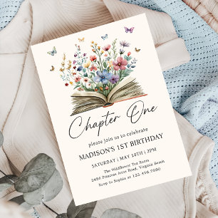 Invitación Historia del Libro de Wildflower Capítulo Uno Prim