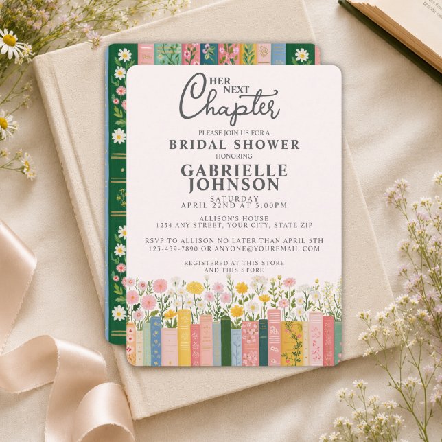 Invitación Historia Floral de Cuentos Su Próximo Capítulo Des (Subido por el creador)