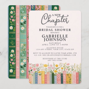 Invitación Historia Floral de Cuentos Un Nuevo Capítulo Despe