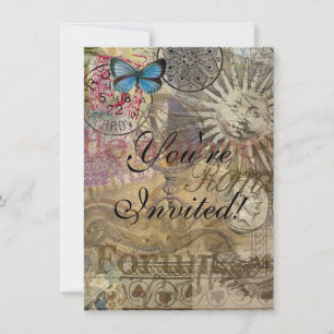 Invitación Historia Romana Italia Viaje Vacaciones Ciudad