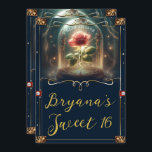 Invitación Historia tan antigua como el dulce Rosa encantado<br><div class="desc">Personalizar esta invitación con sus detalles para su evento.</div>