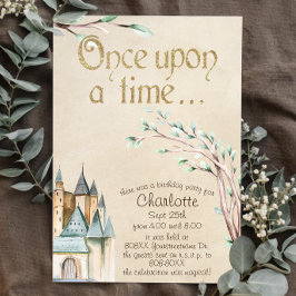 Invitación Historieta de historias de hadas antiguas