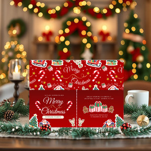 Invitación ¡HO!HO! Apaisado