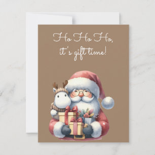 Invitación 🎅 🎁 Ho Ho Ho Ho, ¡es el momento del regalo! 🎁 �