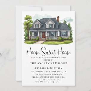 Invitación Hogar dulce hogar