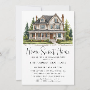 Invitación Hogar dulce hogar