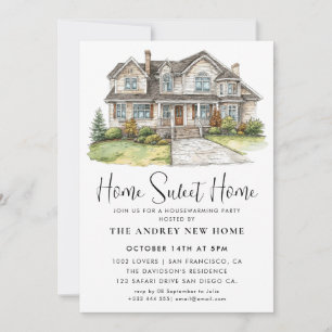 Invitación Hogar dulce hogar