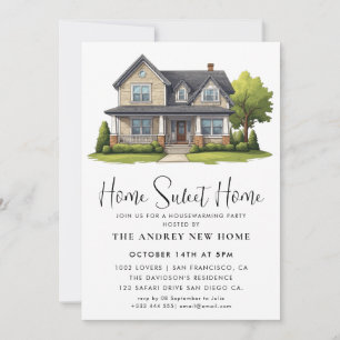 Invitación Hogar dulce hogar