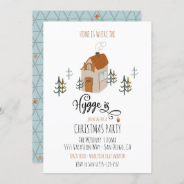 Invitación Hogar es donde el Higge es Fiesta de Navidades
