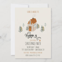 Invitación Hogar es donde el Higge es Fiesta de Navidades