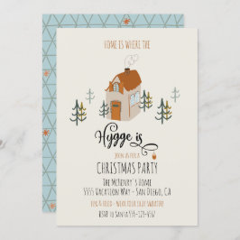 Invitación Hogar es donde el Higge es Fiesta de Navidades