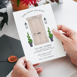 Invitación Hogar Sweet New Home Moving Invitation
