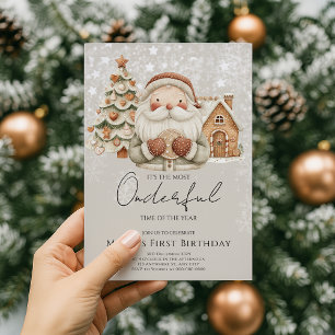 Invitación Hogares de Navidades de la Tierra del Invierno Cum