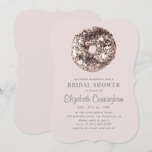 Invitación Hoguetes rotos y una ducha de novia