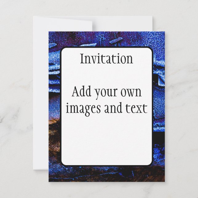 Invitación Hojas de suelo laminado 3 (Anverso)
