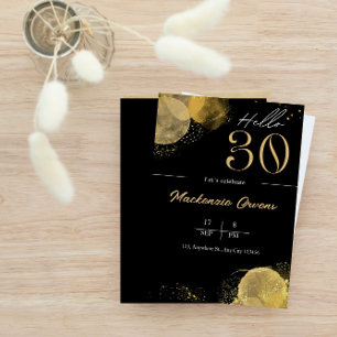 Invitación Hola, 30 años