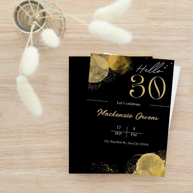 Invitación Hola, 30 años (Subido por el creador)