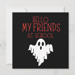 INVITACIÓN HOLA AMIGOS EN LA ESCUELA, DE VUELTA A CLASE