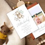 Invitación Hola Baby Boho Watercolor Baby Shower<br><div class="desc">Hola Baby Boho Watercolor Invitación a Baby Shower</div>