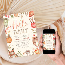 Hola Baby Fall Boho Clothes Baby Shower