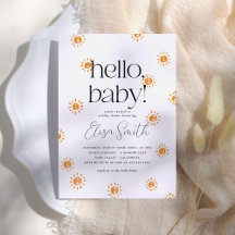 Hola, bebé | Boho Sunshine Baby Shower