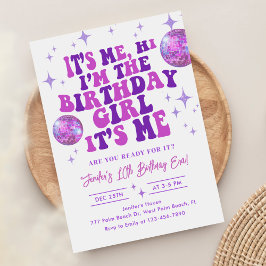 Invitación Hola, soy yo en mi cumpleaños
